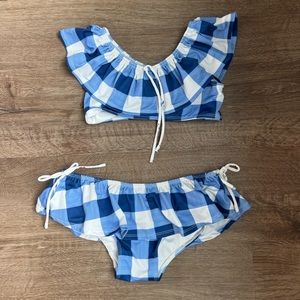 Euc size 7 well dressed wolf size 7 swimsuit  so cute ! Runs big